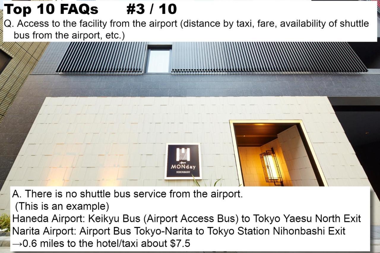 Monday Apart Premium Nihonbashi Токио Екстериор снимка